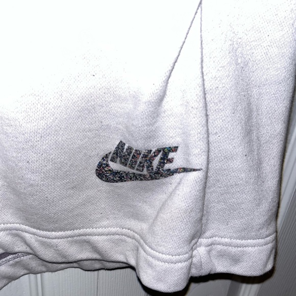 Faded Purple Nike Sweatshorts - Picture 3 of 4